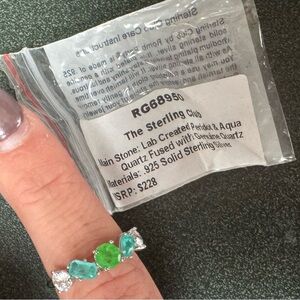 Bomb Party - Sterling Club - Sterling Silver ring - size 7